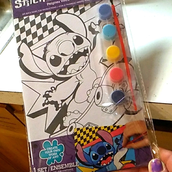 Paint your own stitch art set - Picture 2 of 4